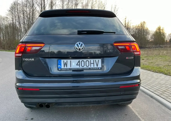 Volkswagen Tiguan cena 90900 przebieg: 98226, rok produkcji 2018 z Orzesze małe 781